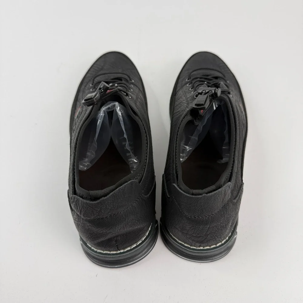KLKYKO AW7 1981 Men Black Casual Comfort Shoes Toggle Lace EU46 (US 11 Fit) EUC